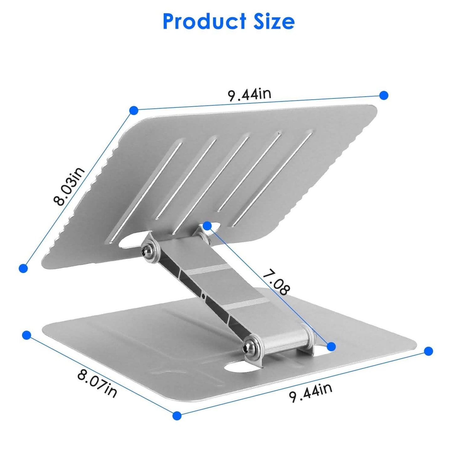 Adjustable Stepless Angle Laptop Stand Riser DailySale