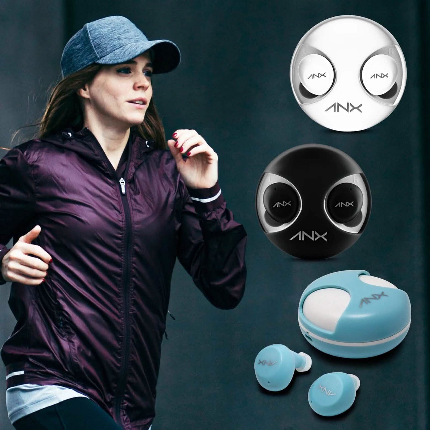 Aduro Twist True Wireless Earbuds with Charging Case DailySale