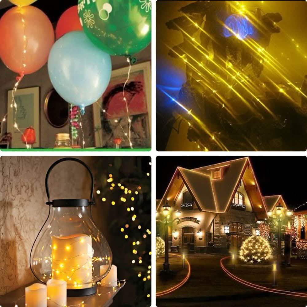 AGPtek 16.5FT 50 Individual LED String Lights Waterproof DailySale