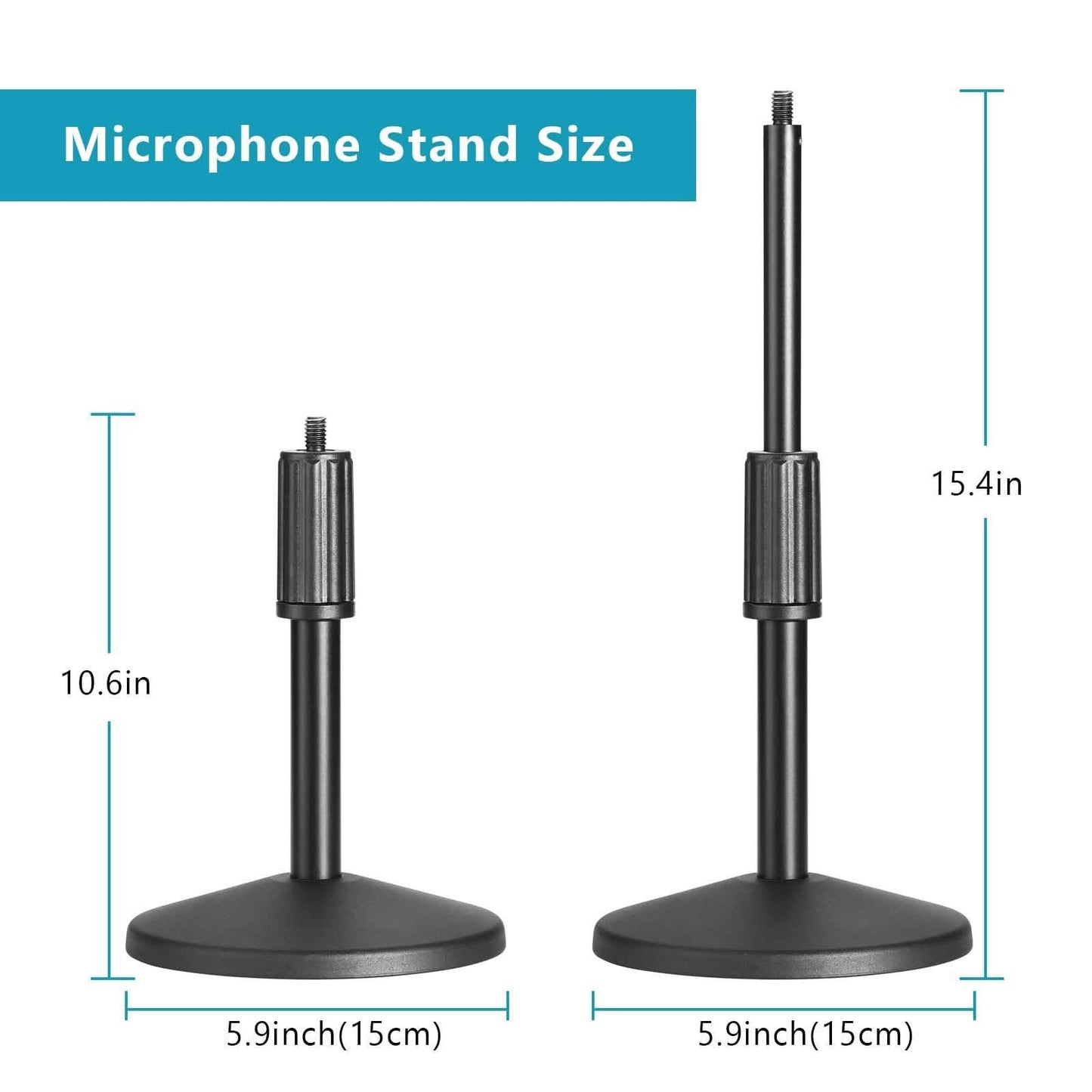 AGPtEK Compact Microphone Isolation Shield+Desk Mic Stand DailySale