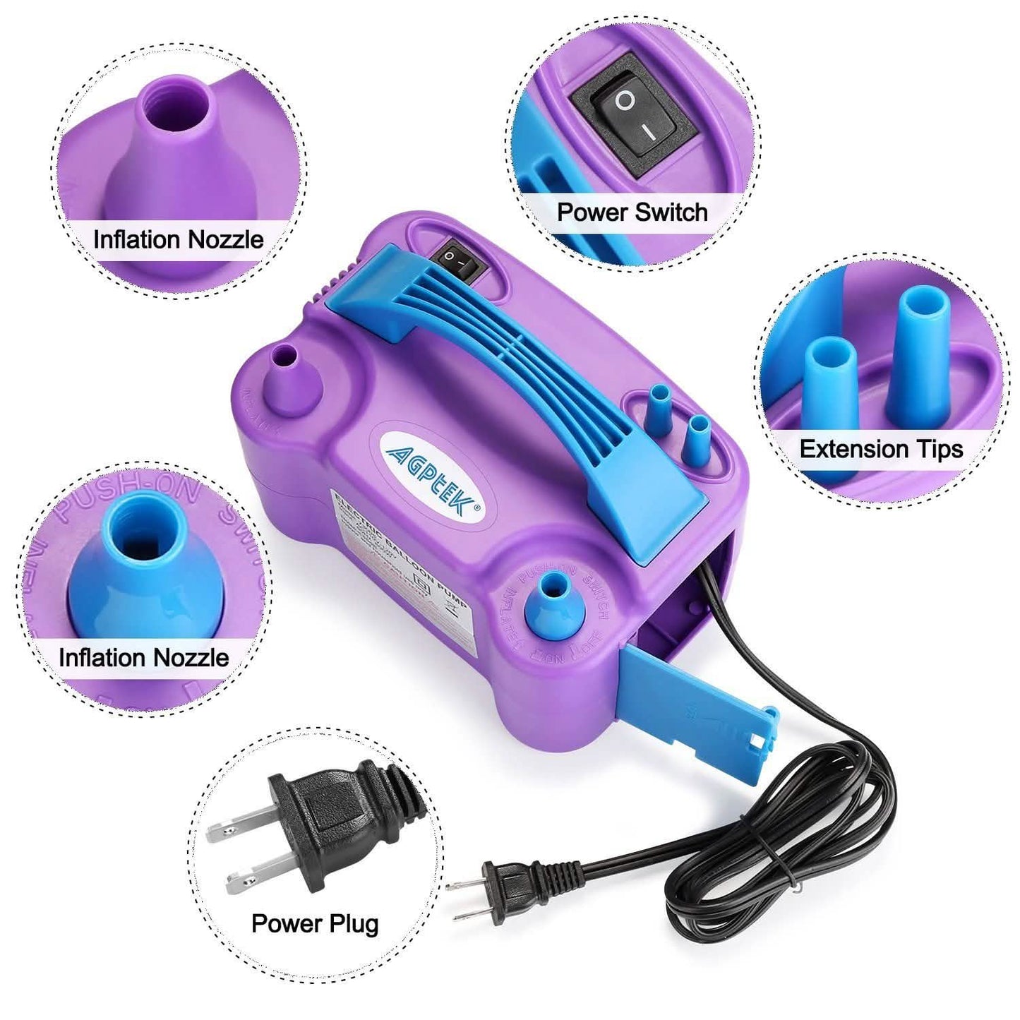 AGPTEK Electric Air Balloon Pump DailySale