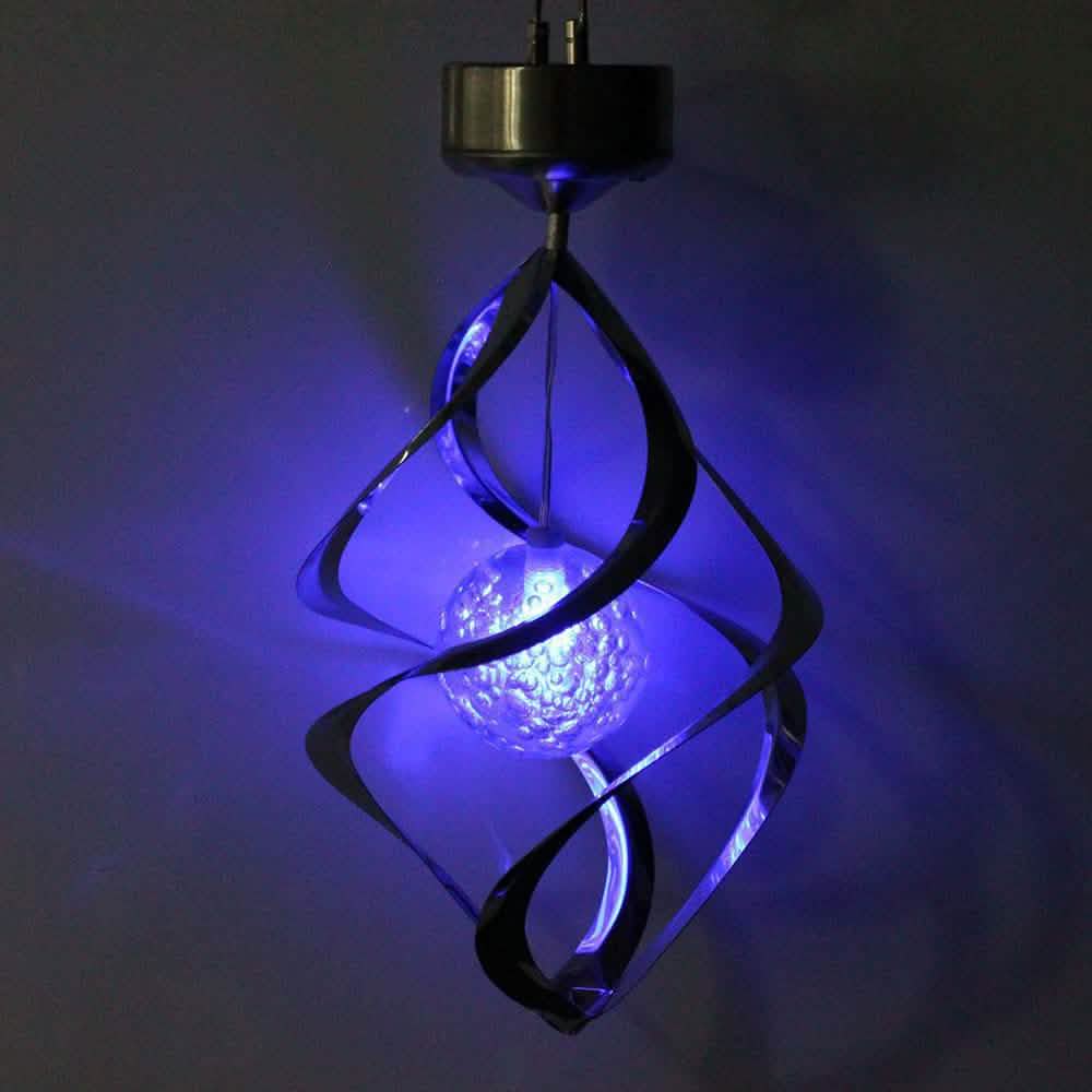 AGPtEK Solar Power LED Color Changing Wind Chime For Outdoor Garden Courtyard DailySale