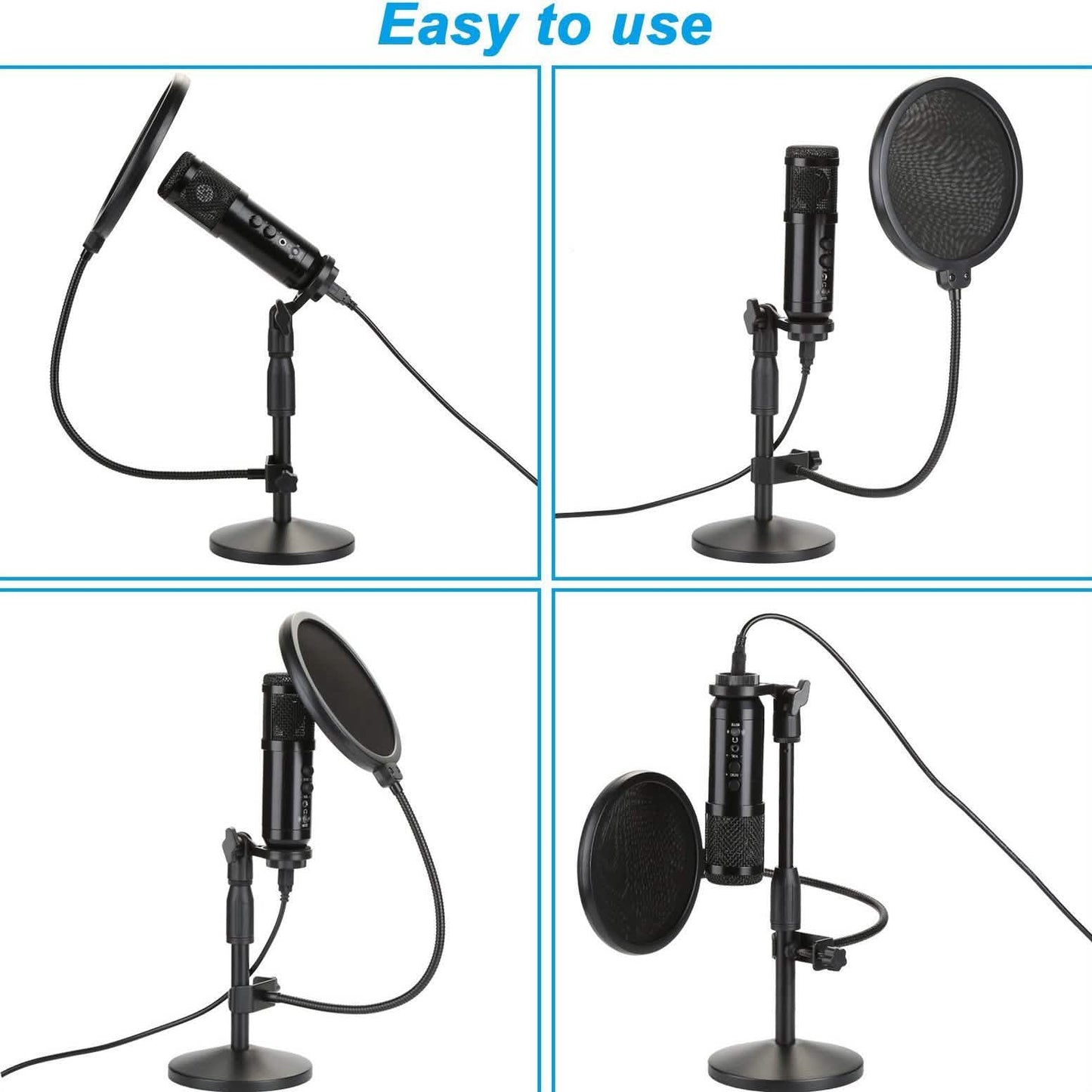 AGPtEK USB Condenser Microphone DailySale