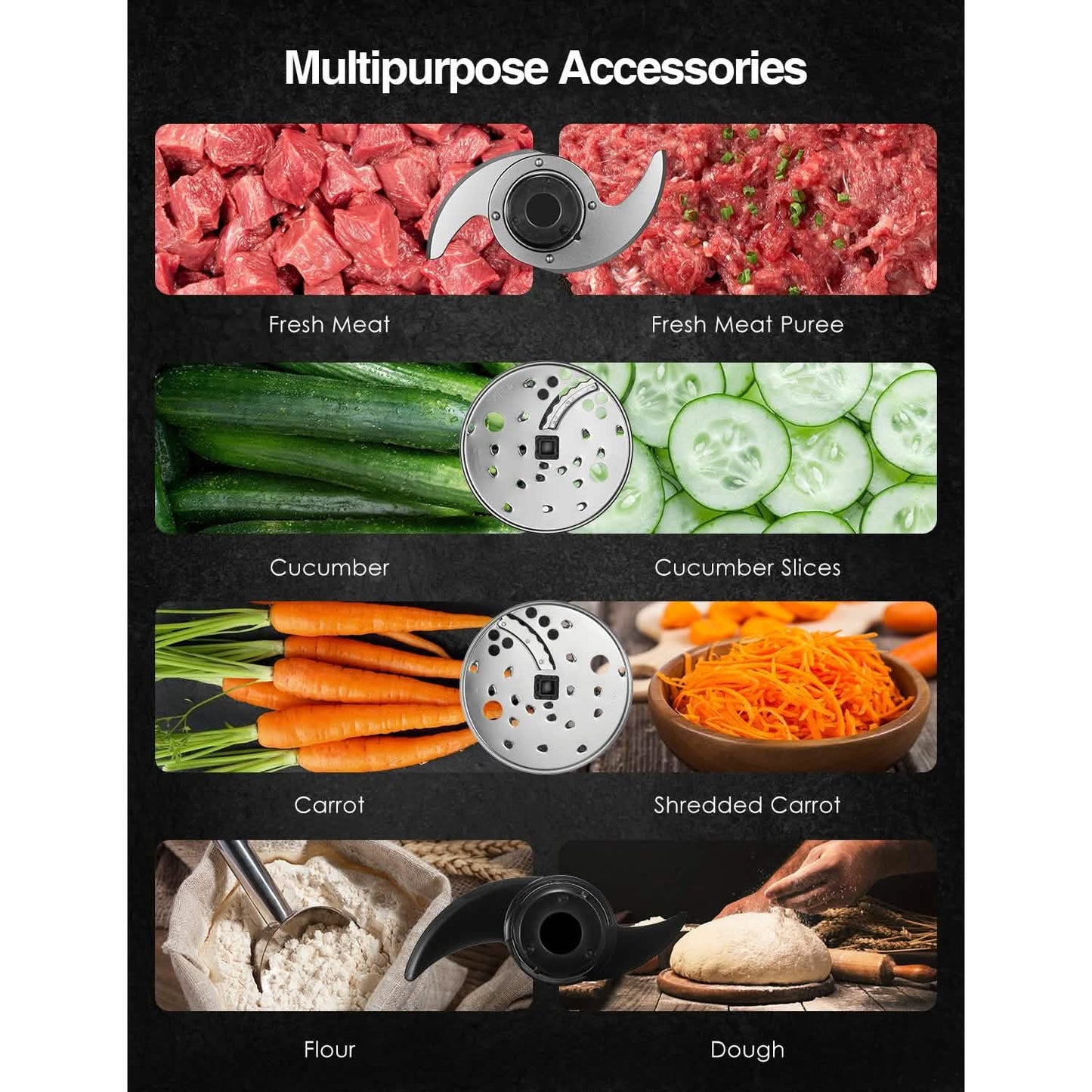 AICOK Multifunctional Food Processor DailySale