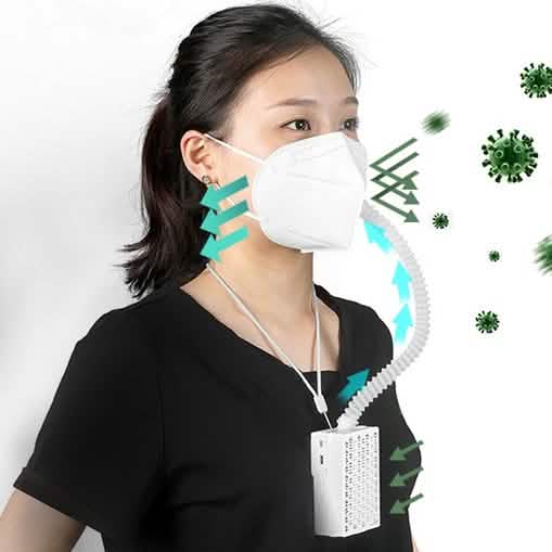 AirPro Mask Rechargeable Electrical Air Purifying Respirator DailySale