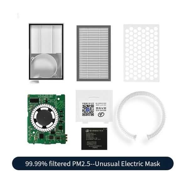 AirPro Mask Rechargeable Electrical Air Purifying Respirator DailySale