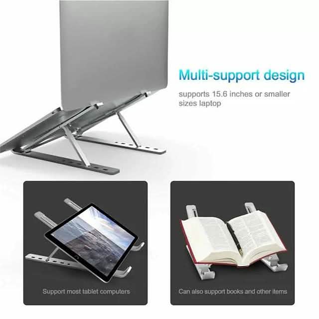 Aluminum Alloy Foldable Portable Laptop Stand DailySale