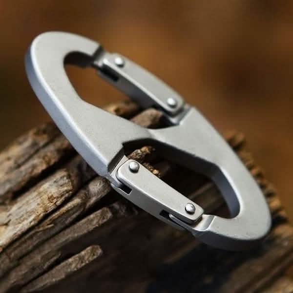 Aluminum Alloy Key Chain Ring Hook Holder Outdoor Calabash Keychain Camping DailySale