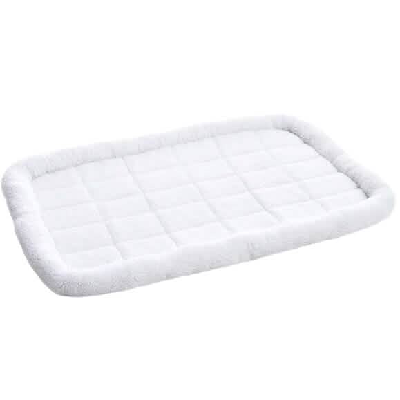 Amazon Basics Faux Sherpa Padded Bolster Pet Bed DailySale