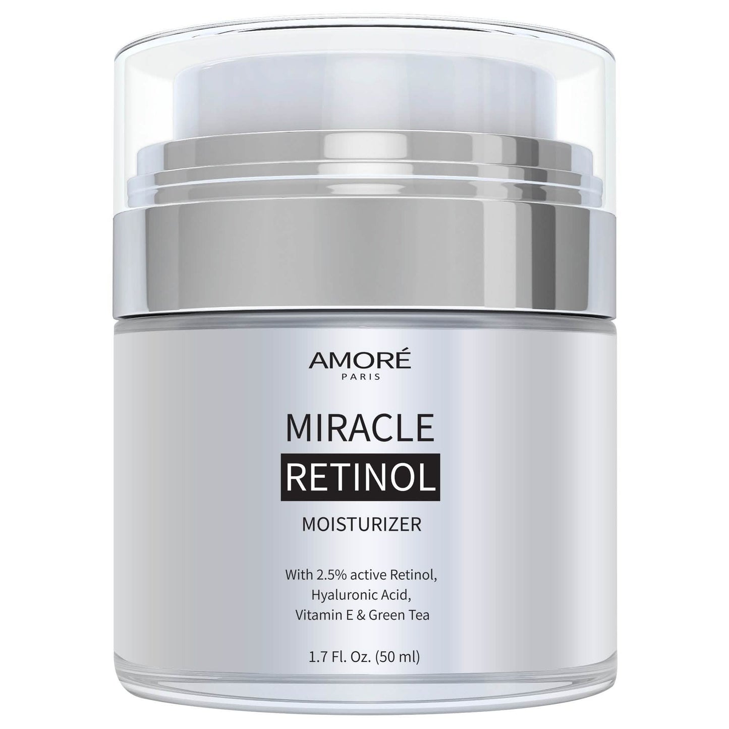 AMORÉ PARIS Retinol 2.5% High Potency Anti-Aging Moisturizer - 1.7 Fl. Oz. DailySale