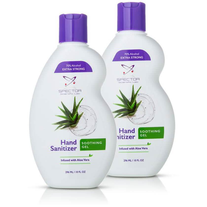 Anti-Bacterial Hand Sanitizing Gel with Aloe Vera and 70% Alcohol DailySale