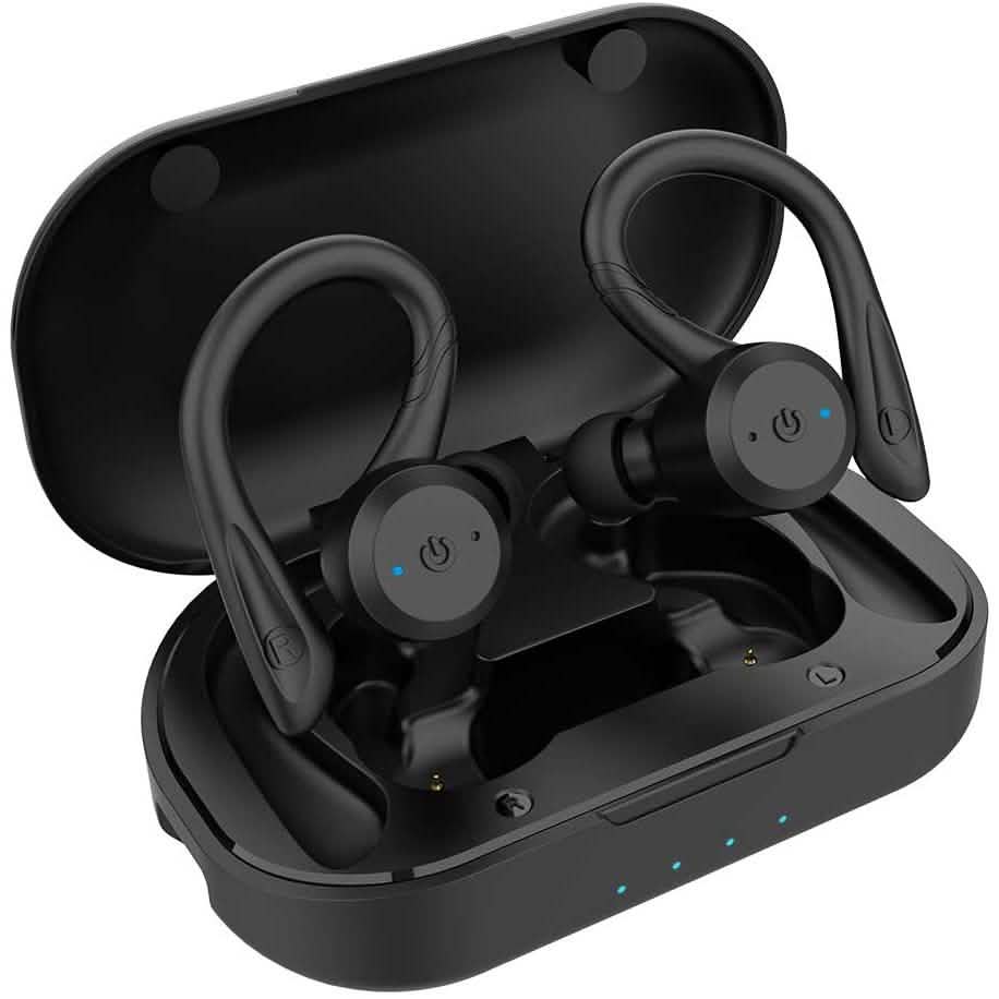 APEKX Bluetooth Headphones True Wireless Earbuds with Charging Case DailySale
