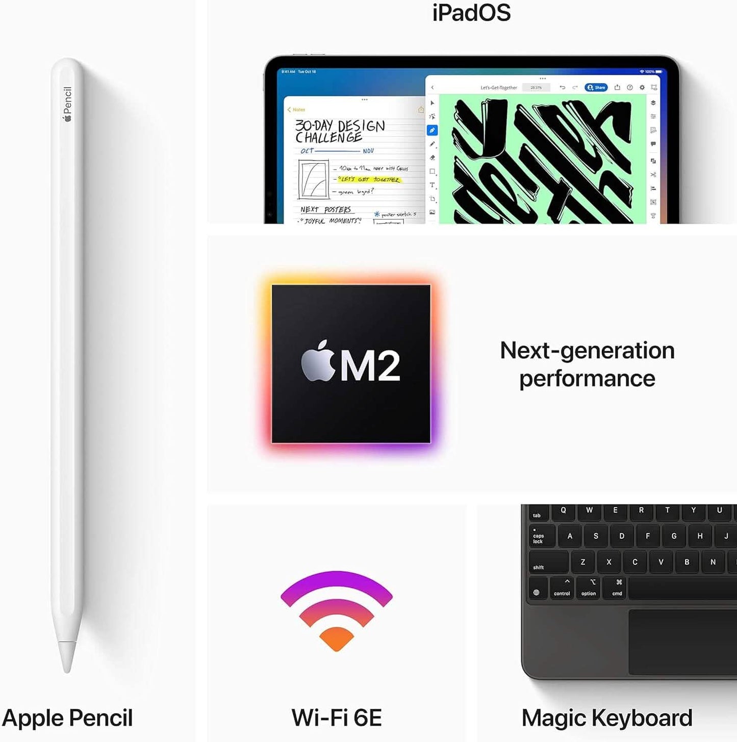 Apple iPad Pro 2022 (12.9-inch, Wi-Fi) (Refurbished) DailySale