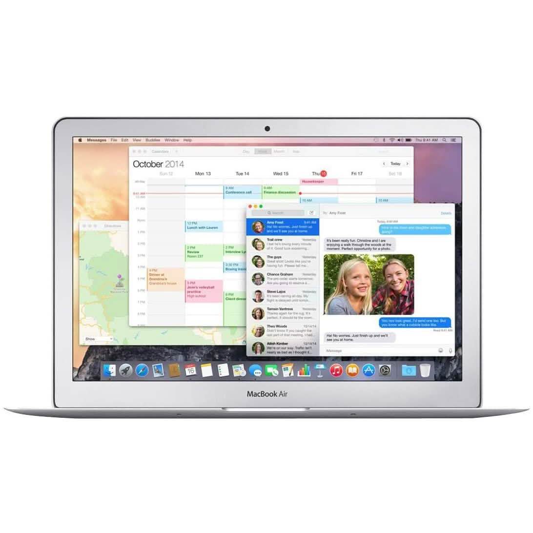 Apple Macbook Air 13" i5 1.6GHz 8GB RAM 256GB SSD Silver MJVG2LL/A (Refurbished) DailySale