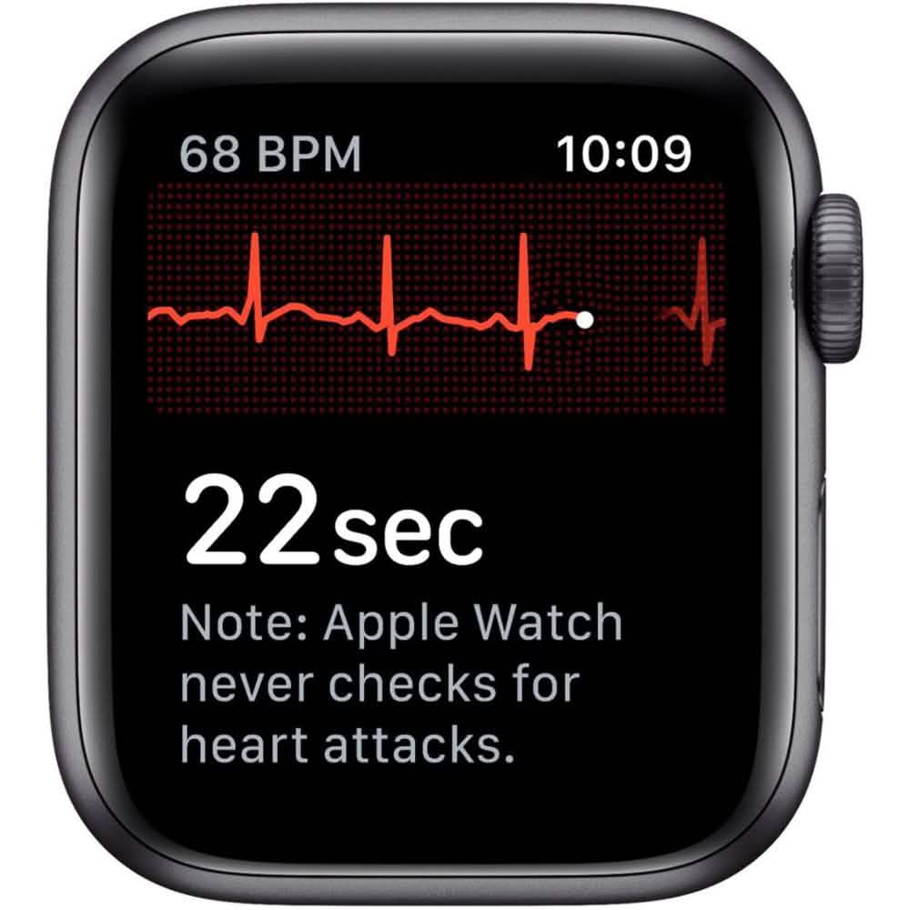 Apple Watch Nike Series 5 (GPS + Cellular) 40mm with Anthracite/Black Nike Sport Band DailySale