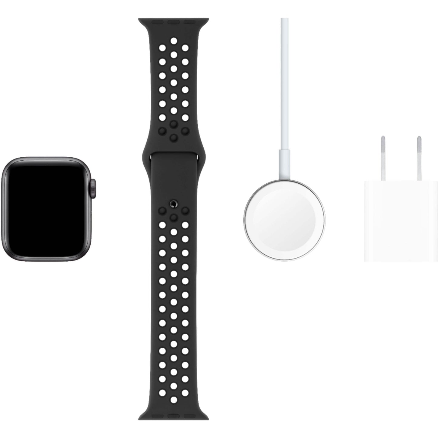 Apple Watch Nike Series 5 (GPS + Cellular) 40mm with Anthracite/Black Nike Sport Band DailySale