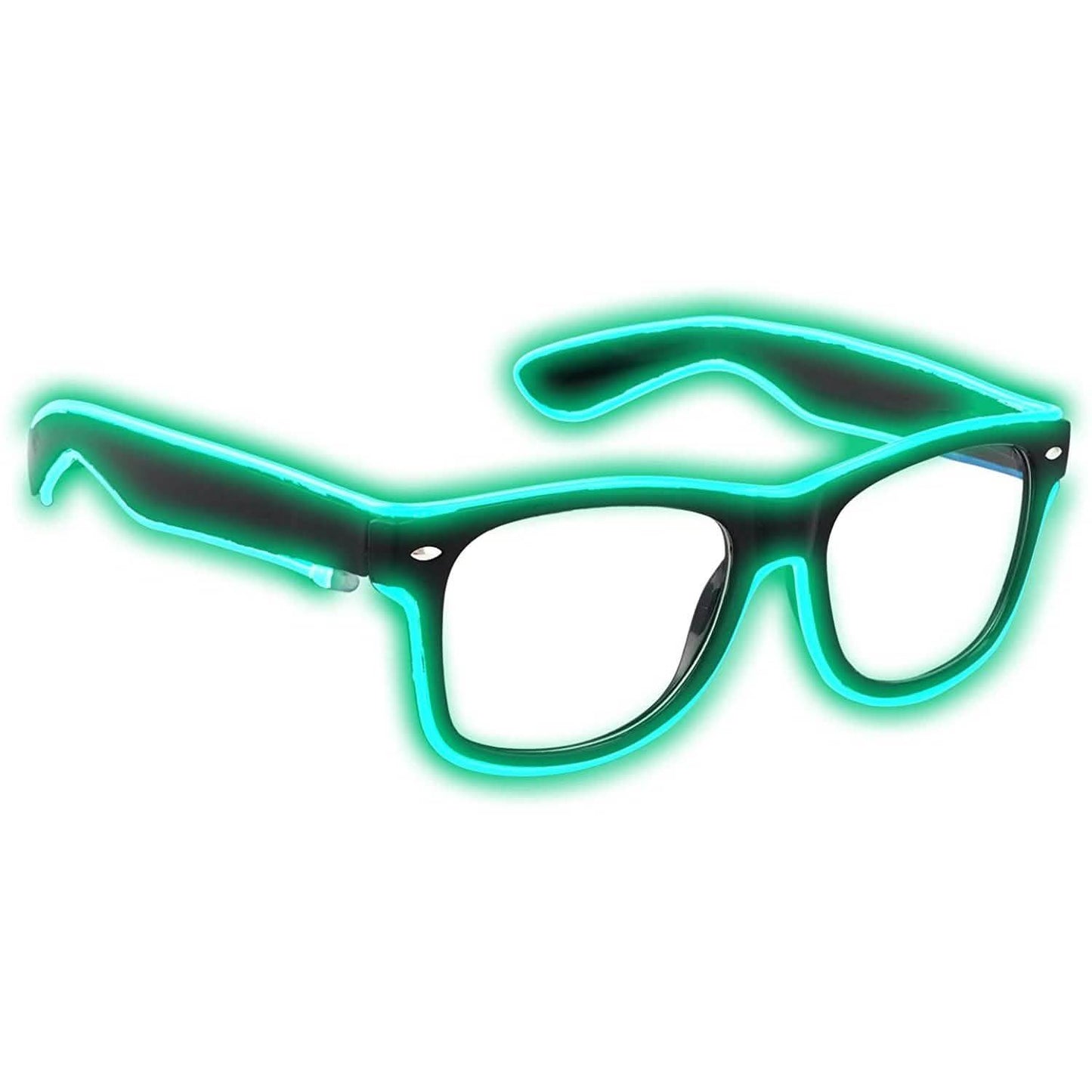 Aquat Light up EL Wire Neon Rave Glasses DailySale