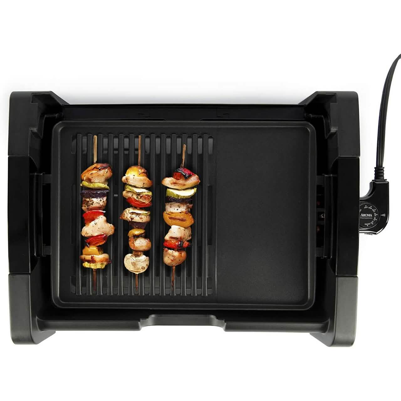 Aroma Housewares Smokeless Indoor Use Electric Grill/Griddle DailySale