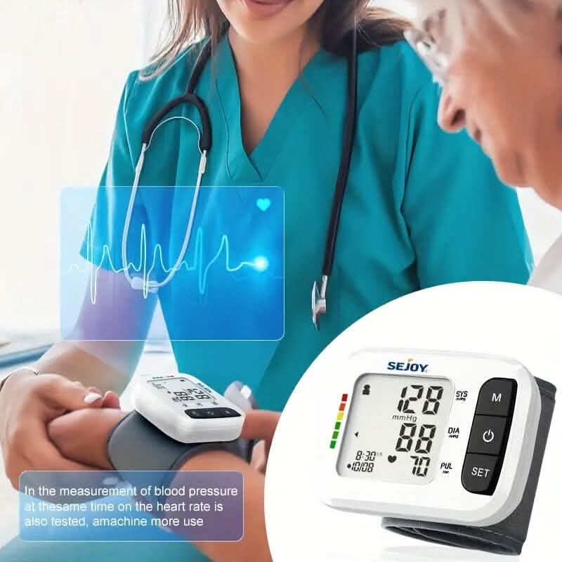 Automatic Digital Wrist Blood Pressure Monitor DailySale