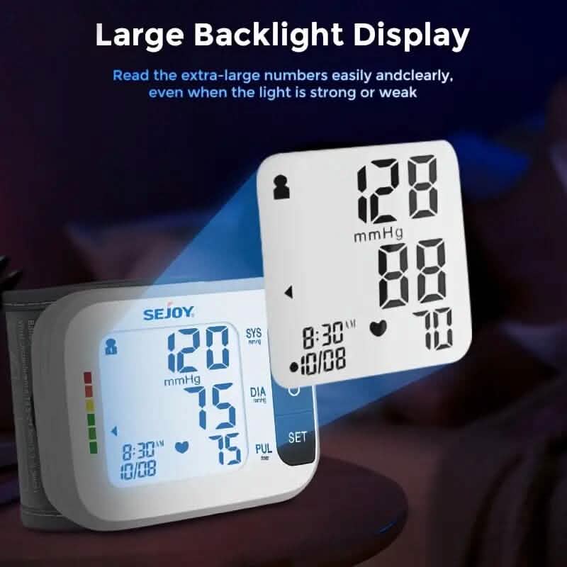 Automatic Digital Wrist Blood Pressure Monitor DailySale