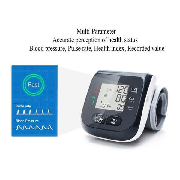 Automatic Digital Wrist Sphygmomanometer DailySale
