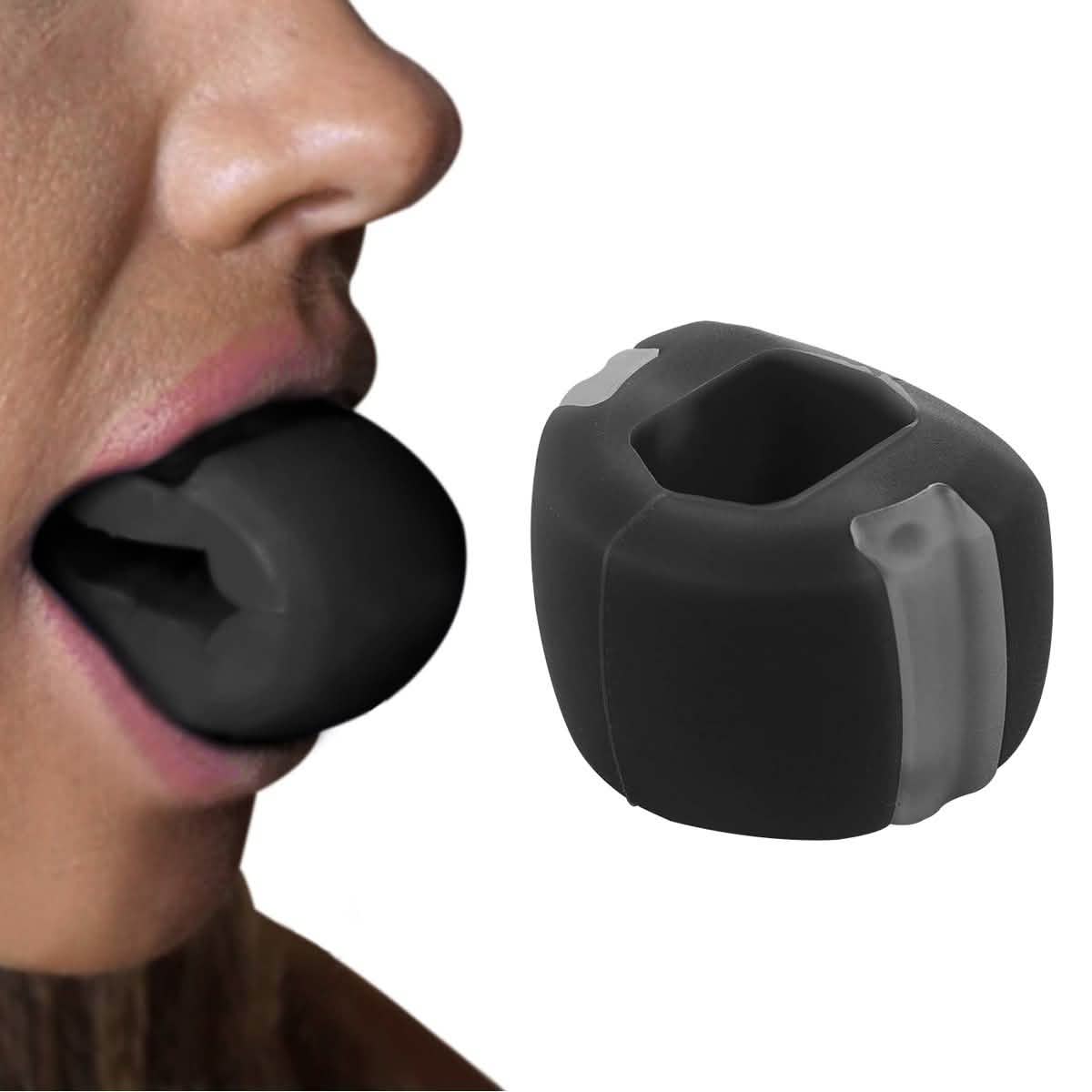 Ball Faced Jaw, Face And Neck Excercizer And Jawline Shaper Enhancer DailySale