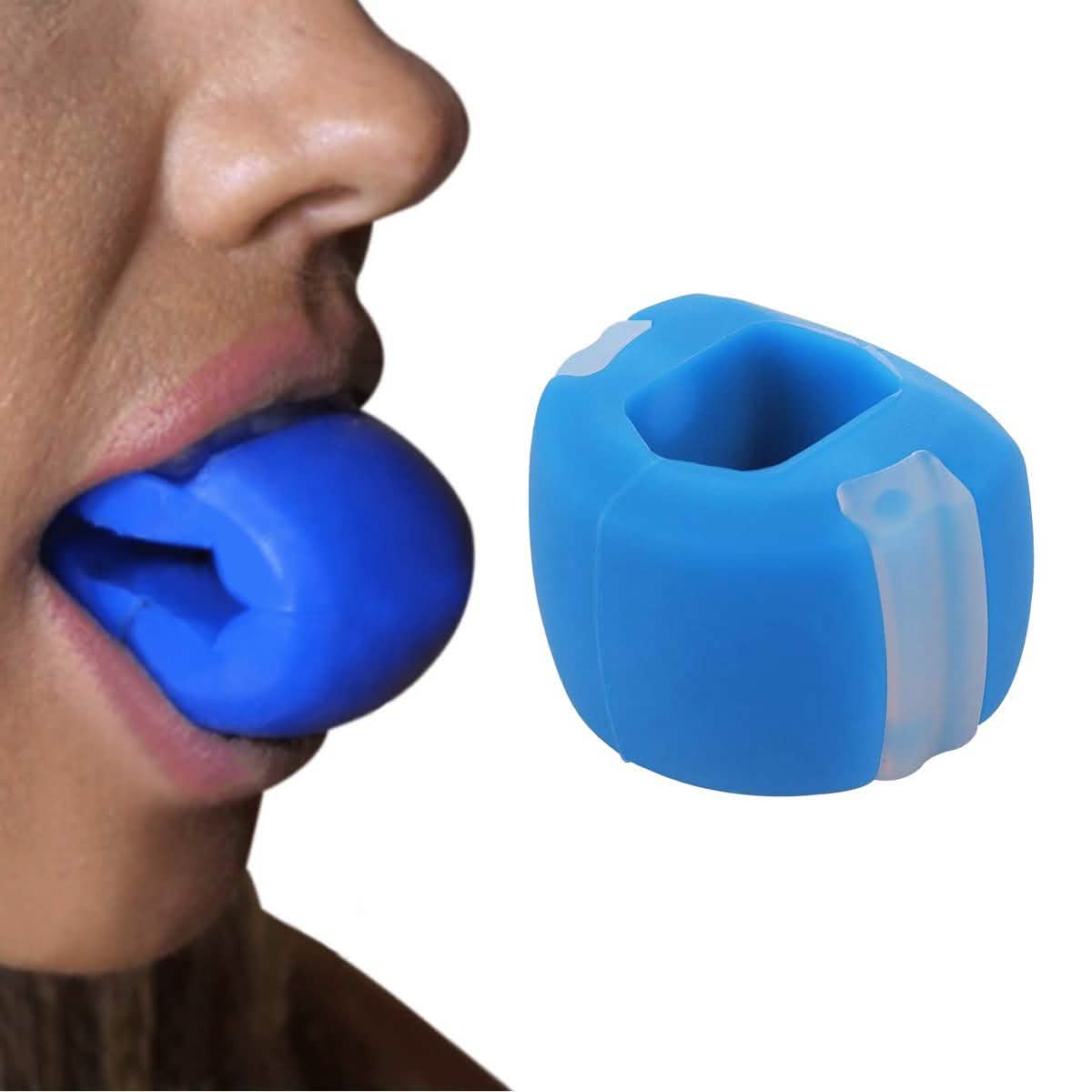 Ball Faced Jaw, Face And Neck Excercizer And Jawline Shaper Enhancer DailySale
