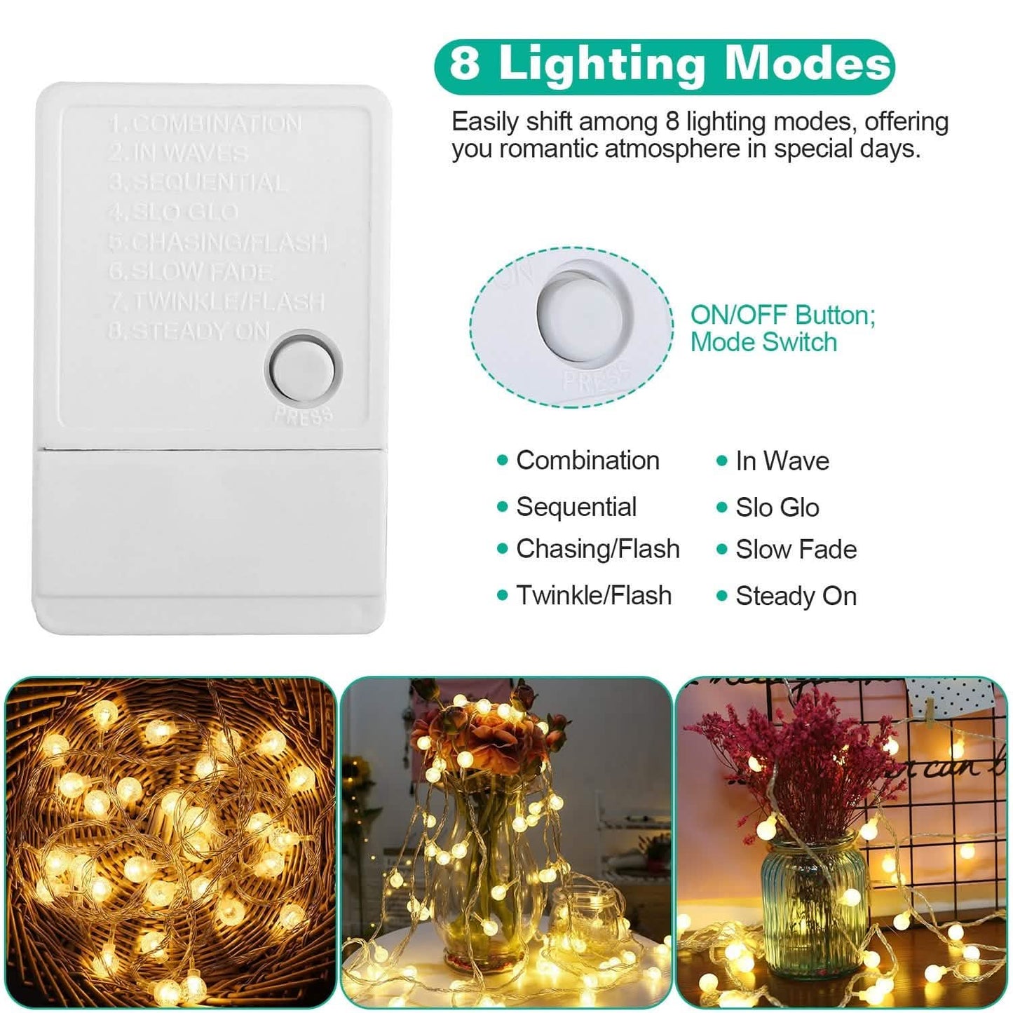 Ball LED Globe String Lights DailySale