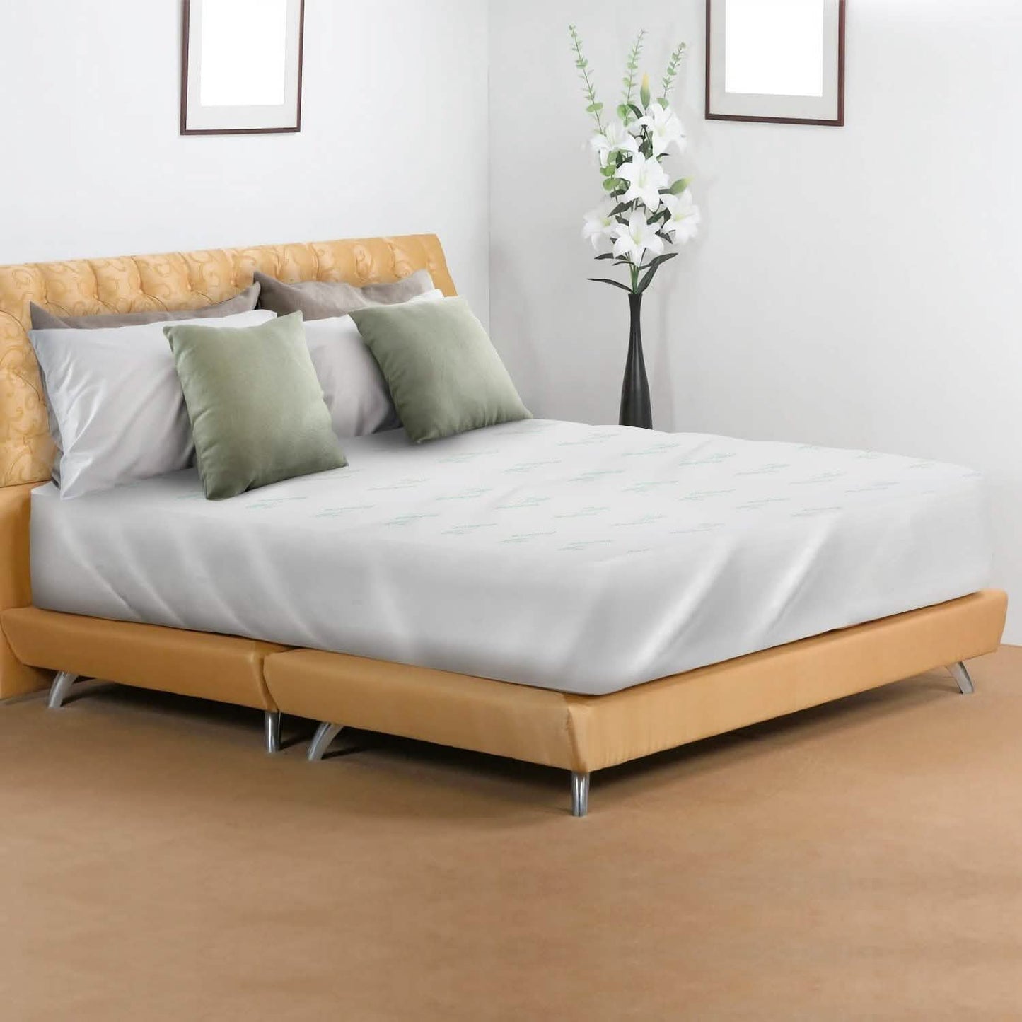 Bamboo Mattress Protector Hypoallergenic Waterproof Mattress Pad Cover DailySale