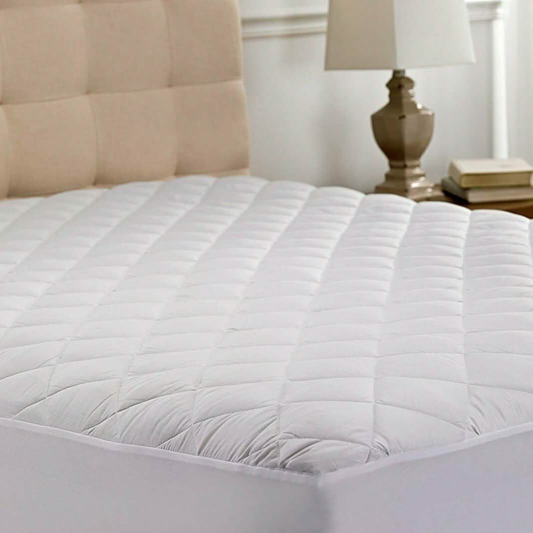 Beauty Sleep Ultra Soft Quilted Mattress Pad Hypoallergenic DailySale