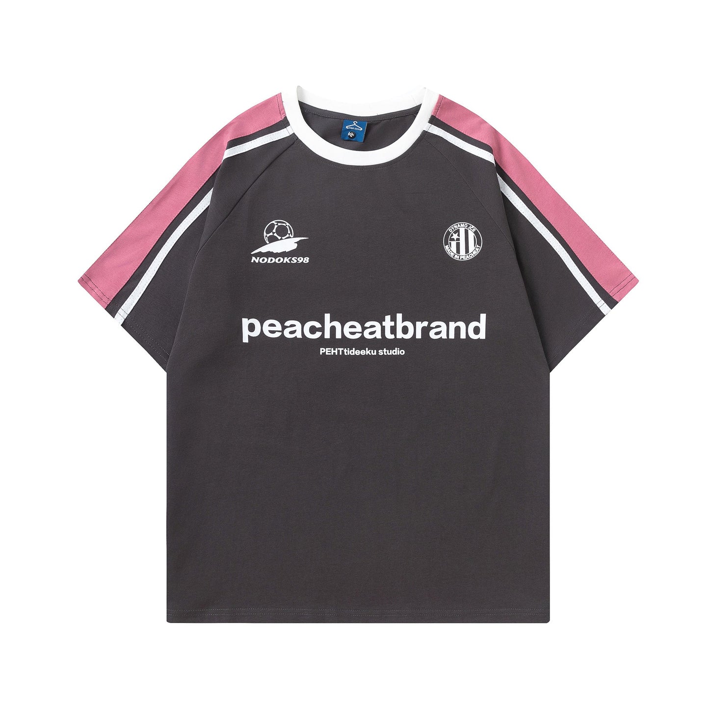 Patchwork Racing Jersey T-Shirt - Urban Casual Sportswear | LuxuryUrbanwear - Luxuryurbanwear
