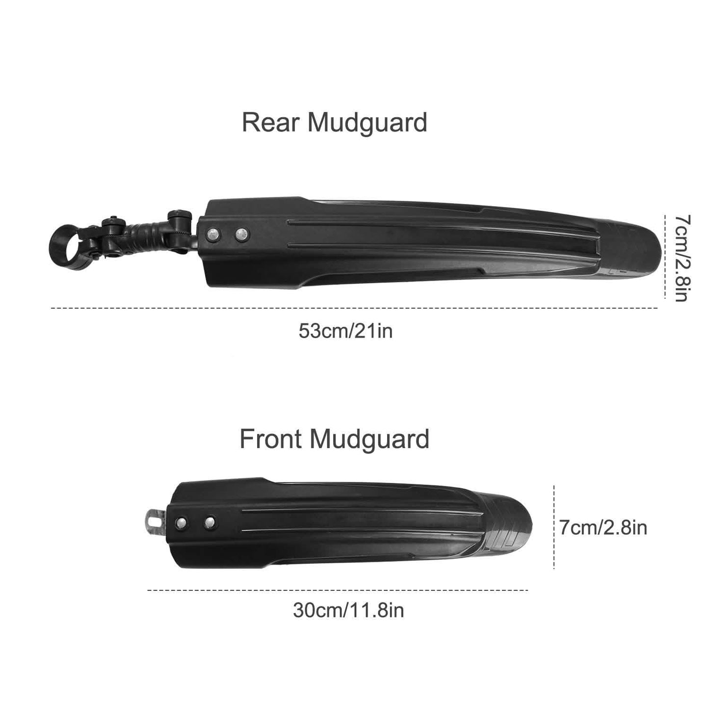 Bicycle Fender Set Adjustable Mudguards DailySale