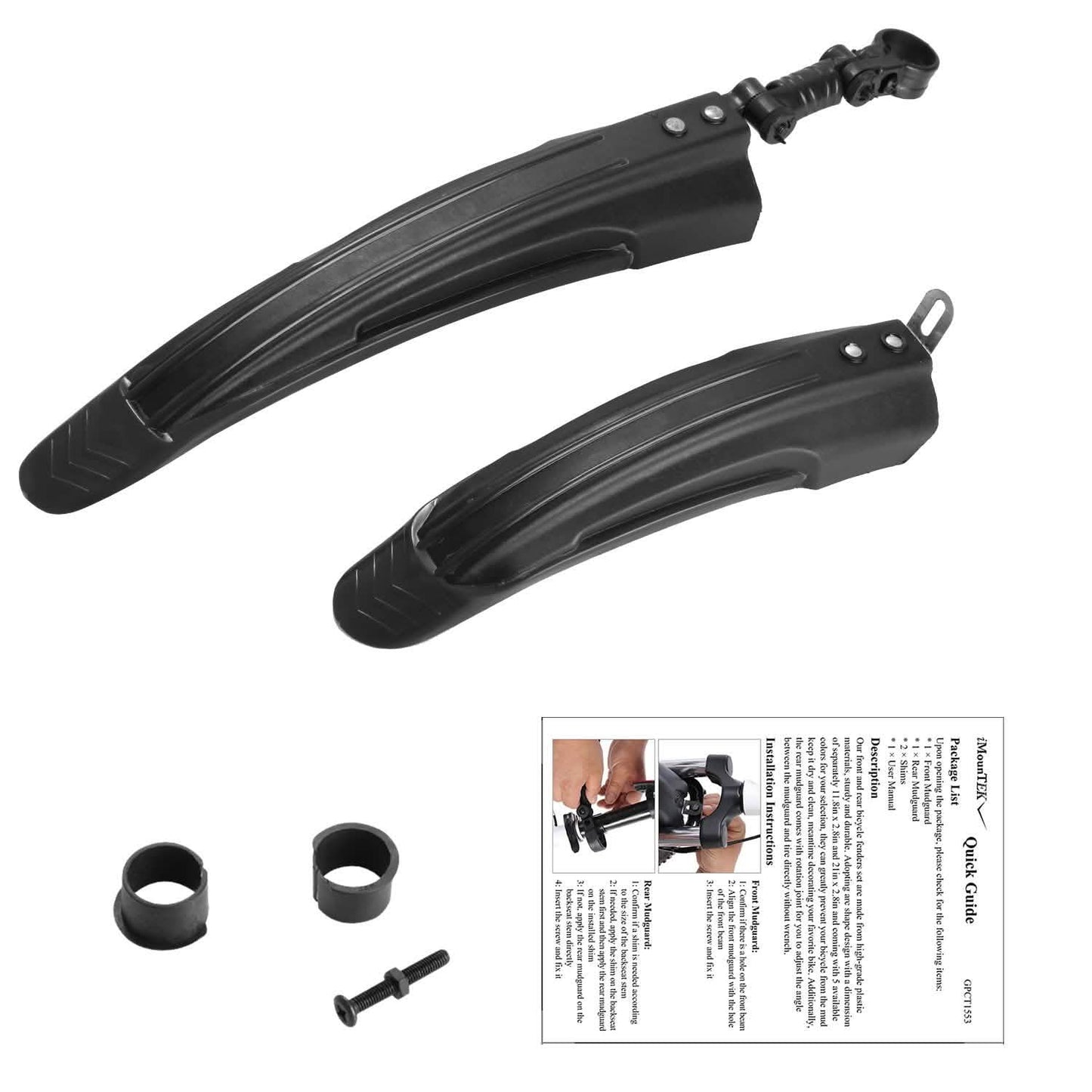 Bicycle Fender Set Adjustable Mudguards DailySale