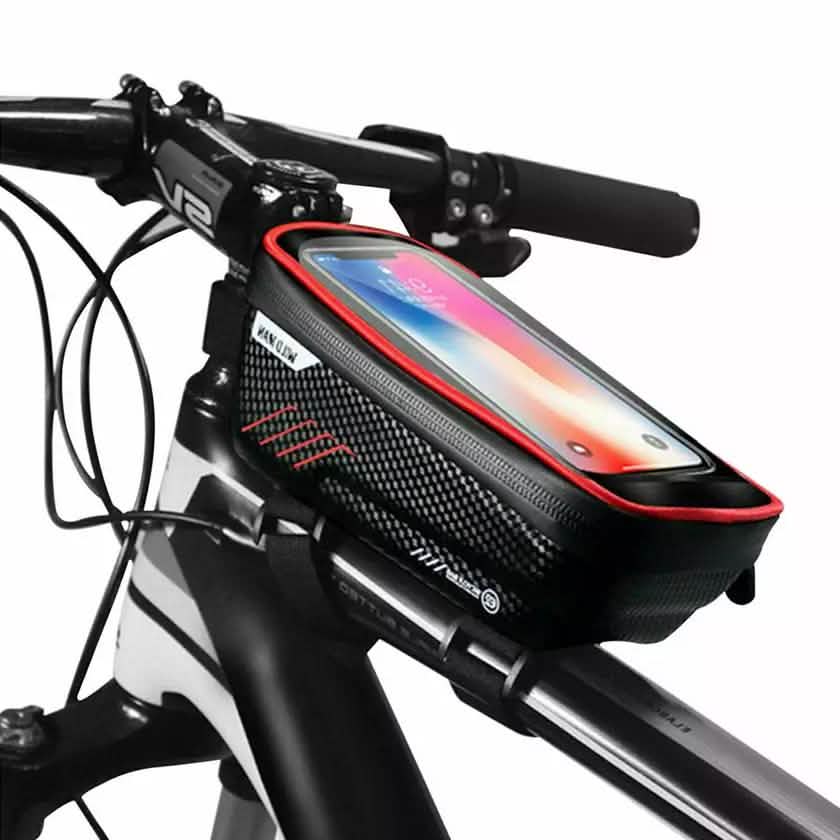 Bicycle Top Tube Frame Bag MTB Waterproof Phone Holder Case DailySale