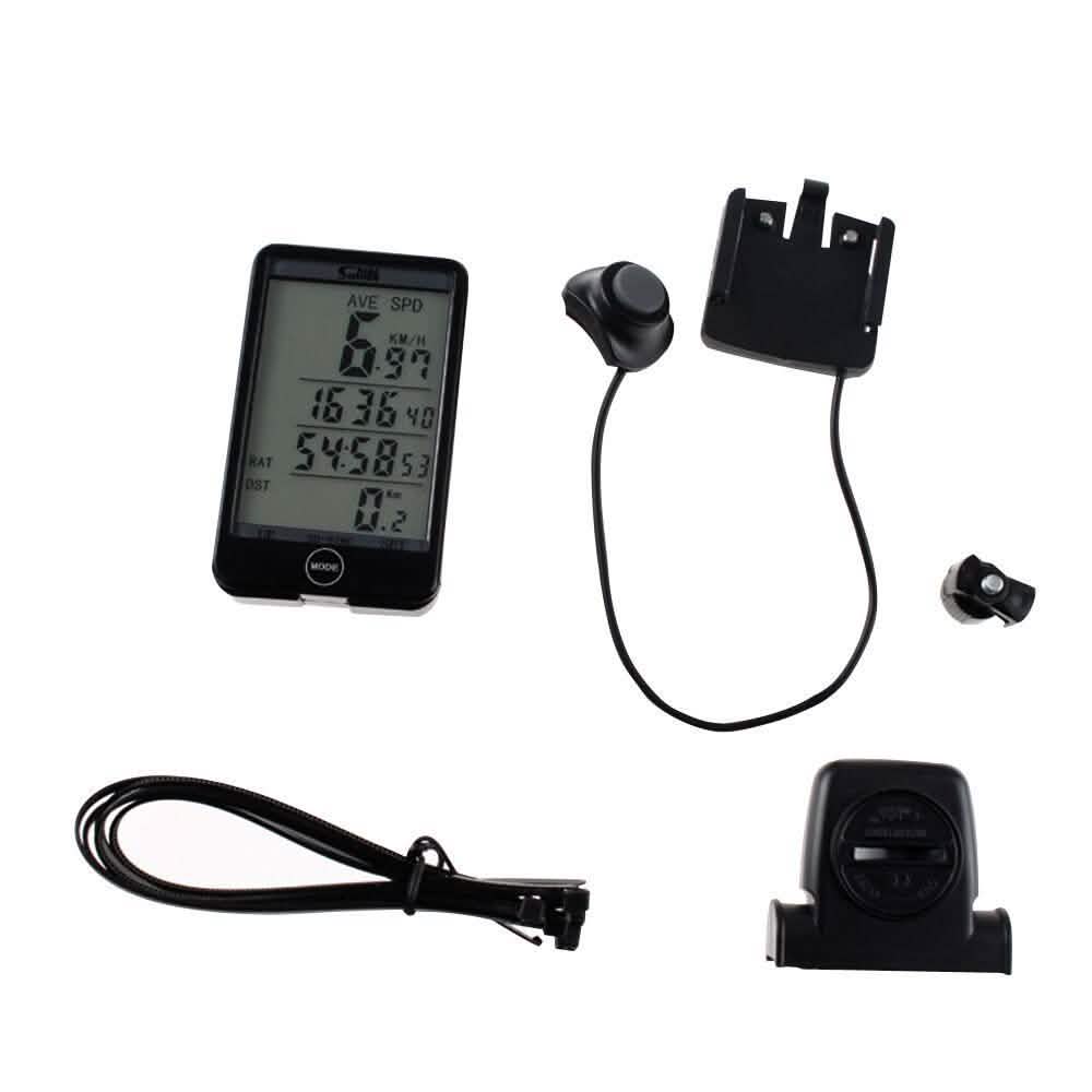 Bicycle Wireless LCD Digital GPS Cycle Computer Backlight Speedometer Odometer DailySale