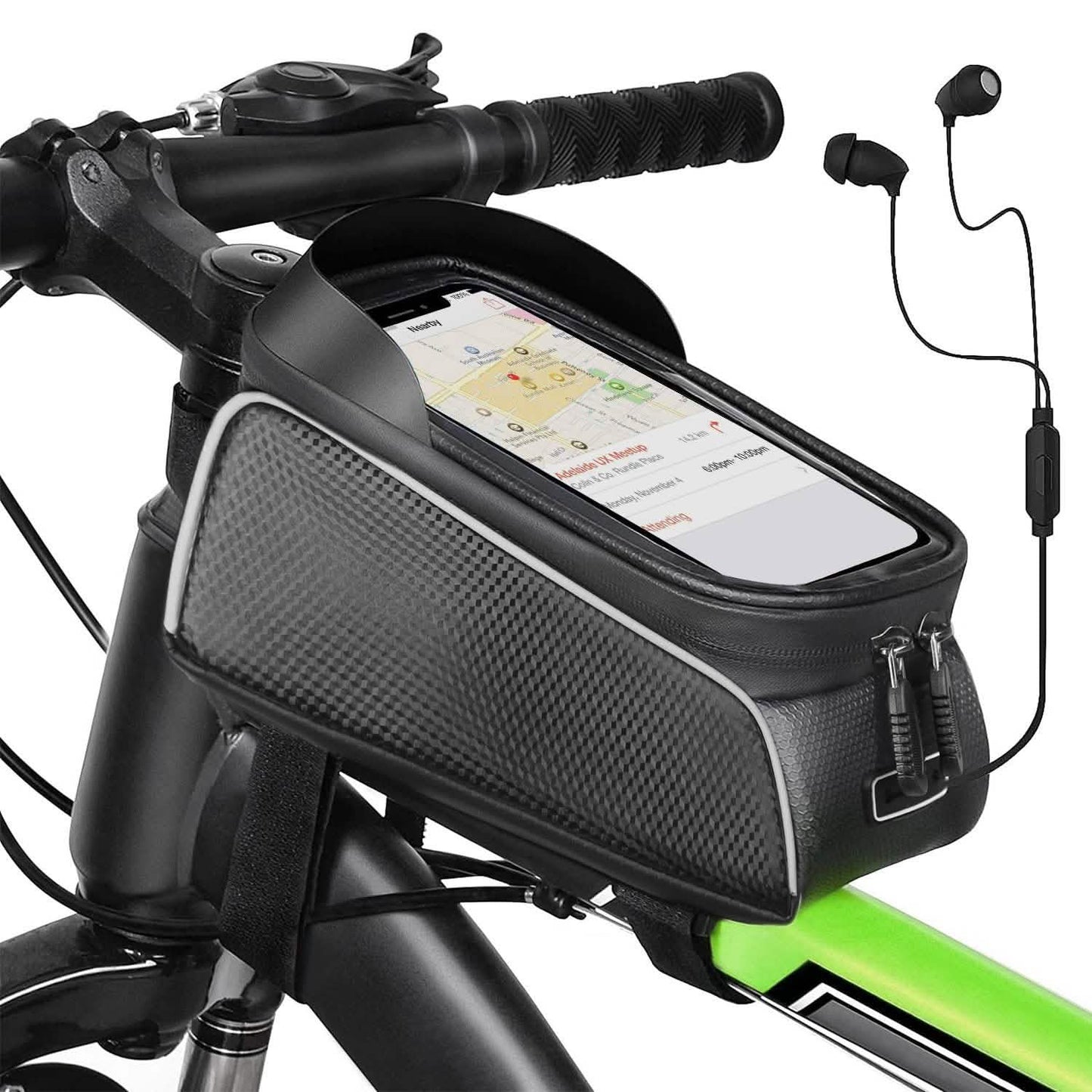 Bike Phone Front Frame Bag with Touch Screen Sun-Visor DailySale