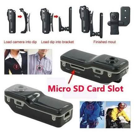 Black Sports Video Camera Mini DVR Camera DailySale