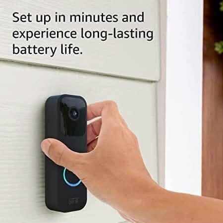 Blink Video Doorbell + 1 Outdoor 4 smart security camera (4th Gen) with Sync Module 2 (Refurbished) DailySale
