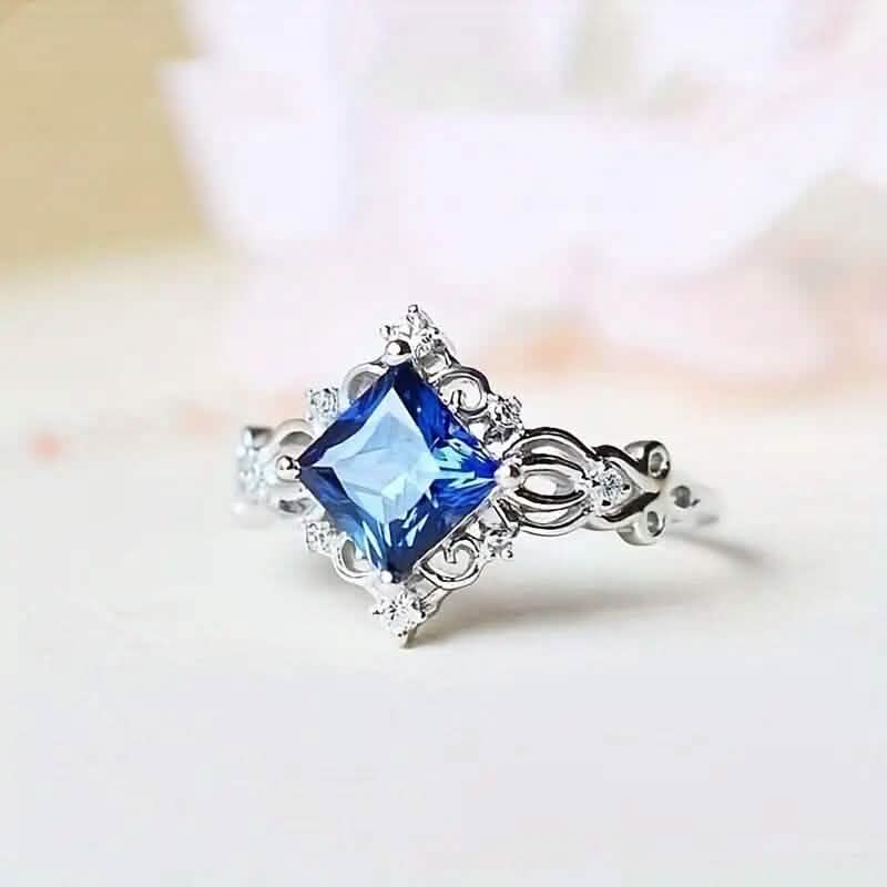 Blue Bead Decor Ring DailySale