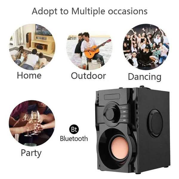 Bluetooth Speaker Super Bass Subwoofer DailySale