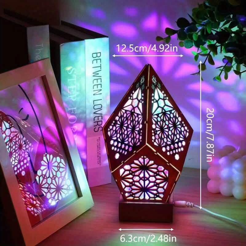 Bohemian Diamond Pole Star Projector Night Light DailySale