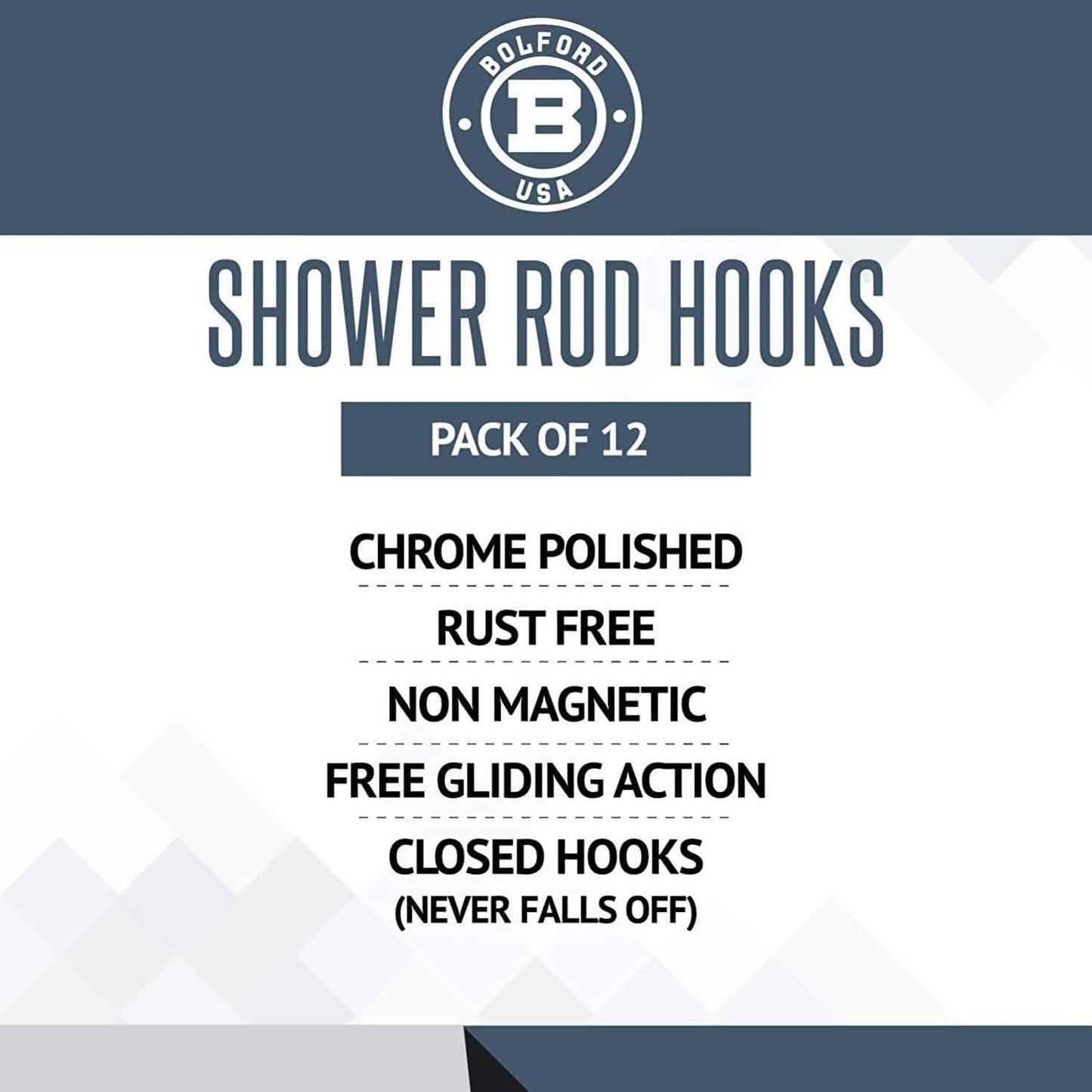 Bolford Shower Curtain & Rod Set DailySale