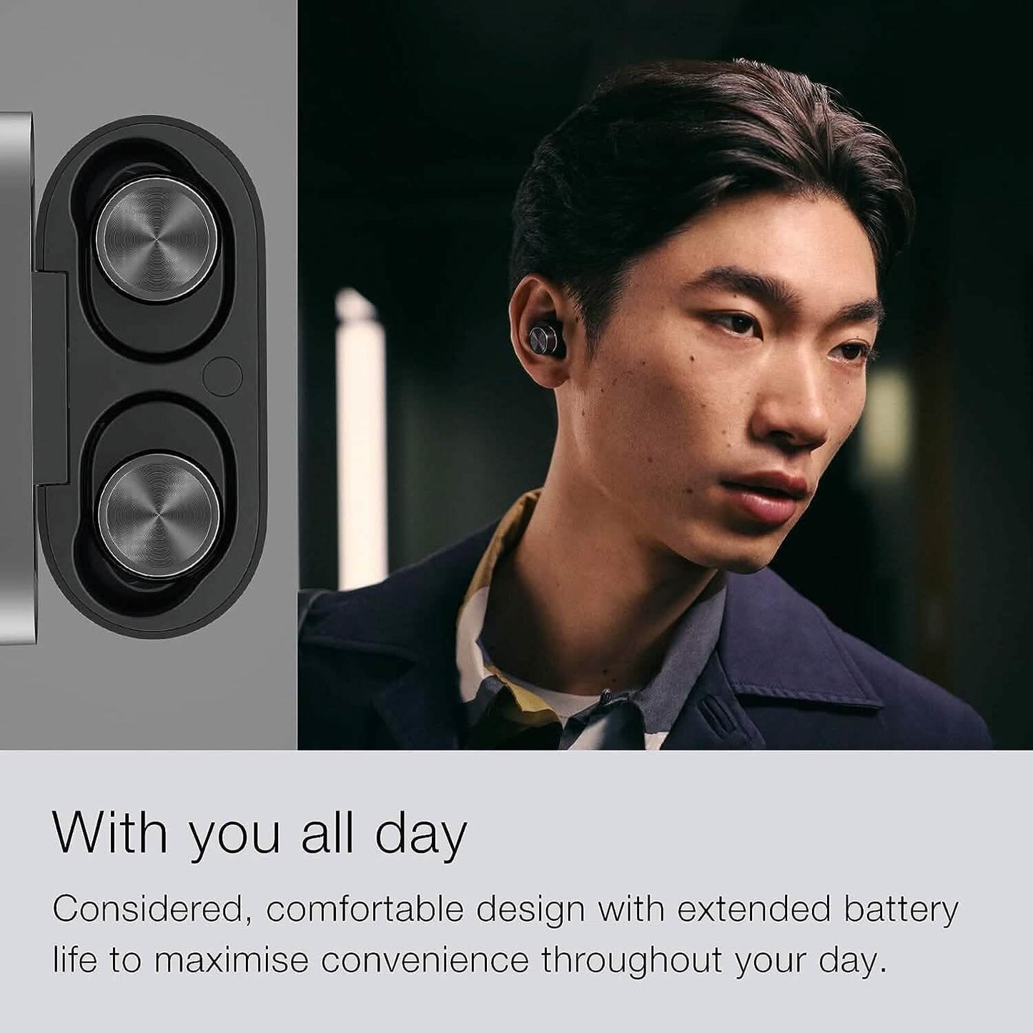 Bowers & Wilkins Pi7 S2 In-Ear True Wireless Earphones (Refurbished) DailySale