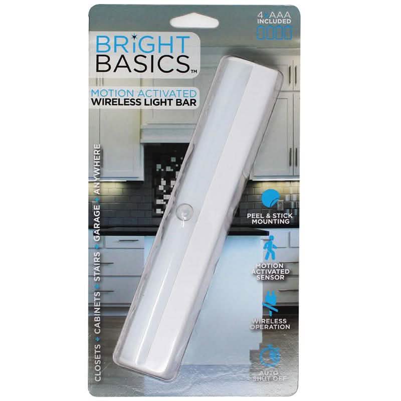 Bright Basics Ultra Bright Motion Activated Wireless Light Bar DailySale
