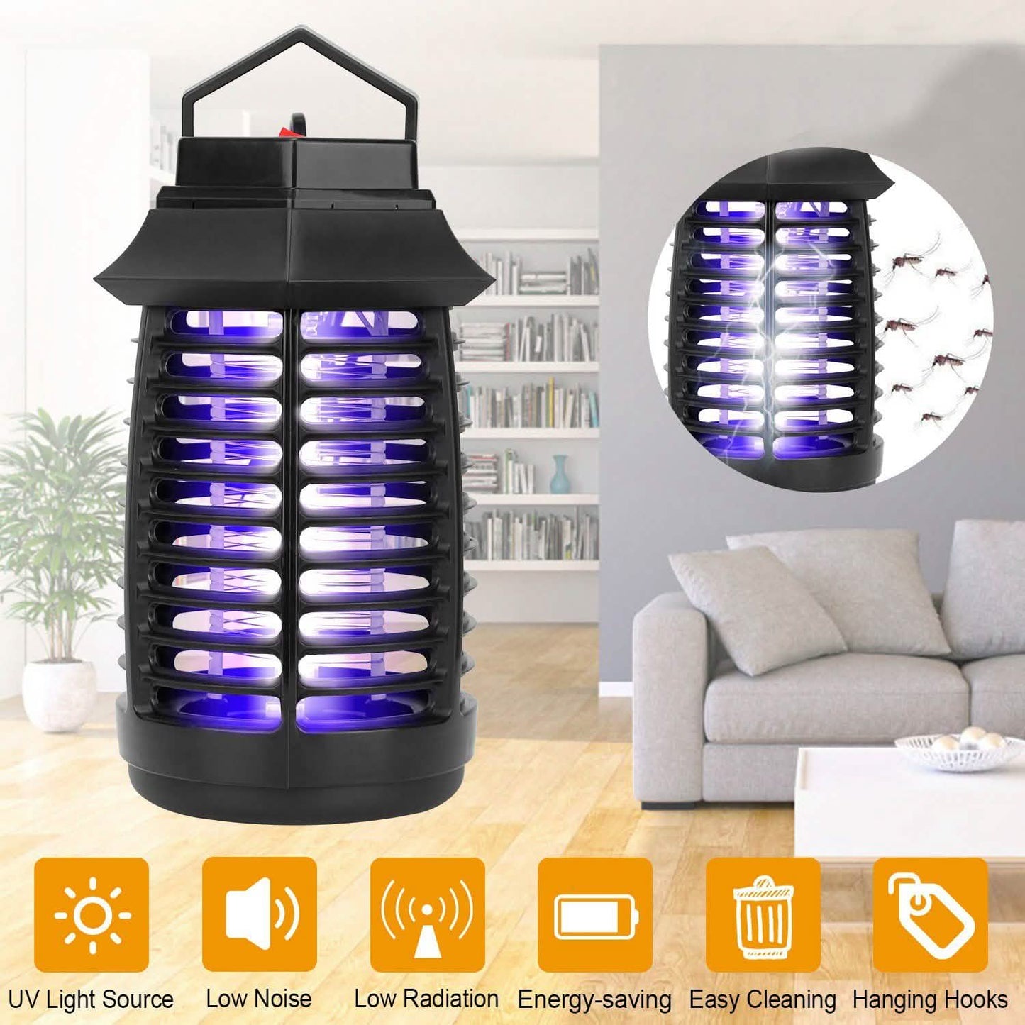 Bug Zapper Electric UV Mosquito Killer Lamp DailySale