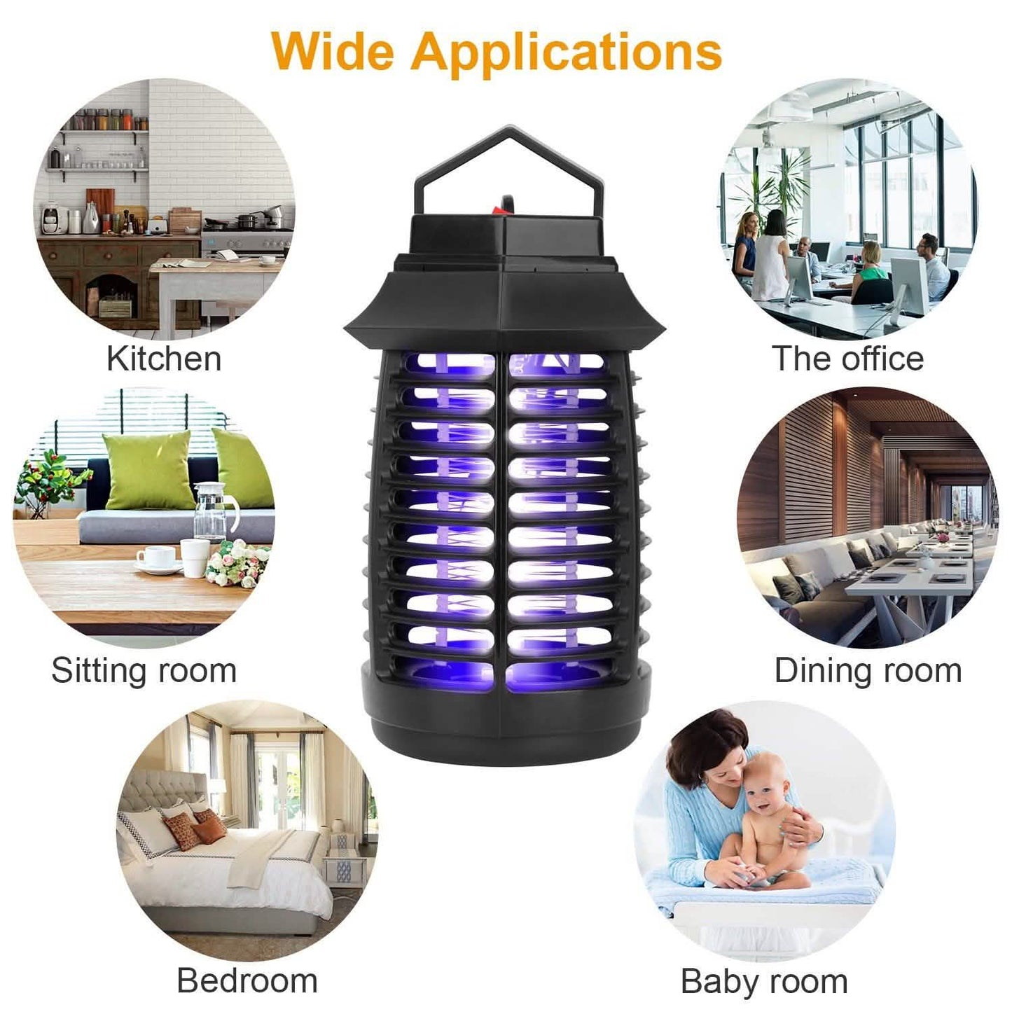 Bug Zapper Electric UV Mosquito Killer Lamp DailySale