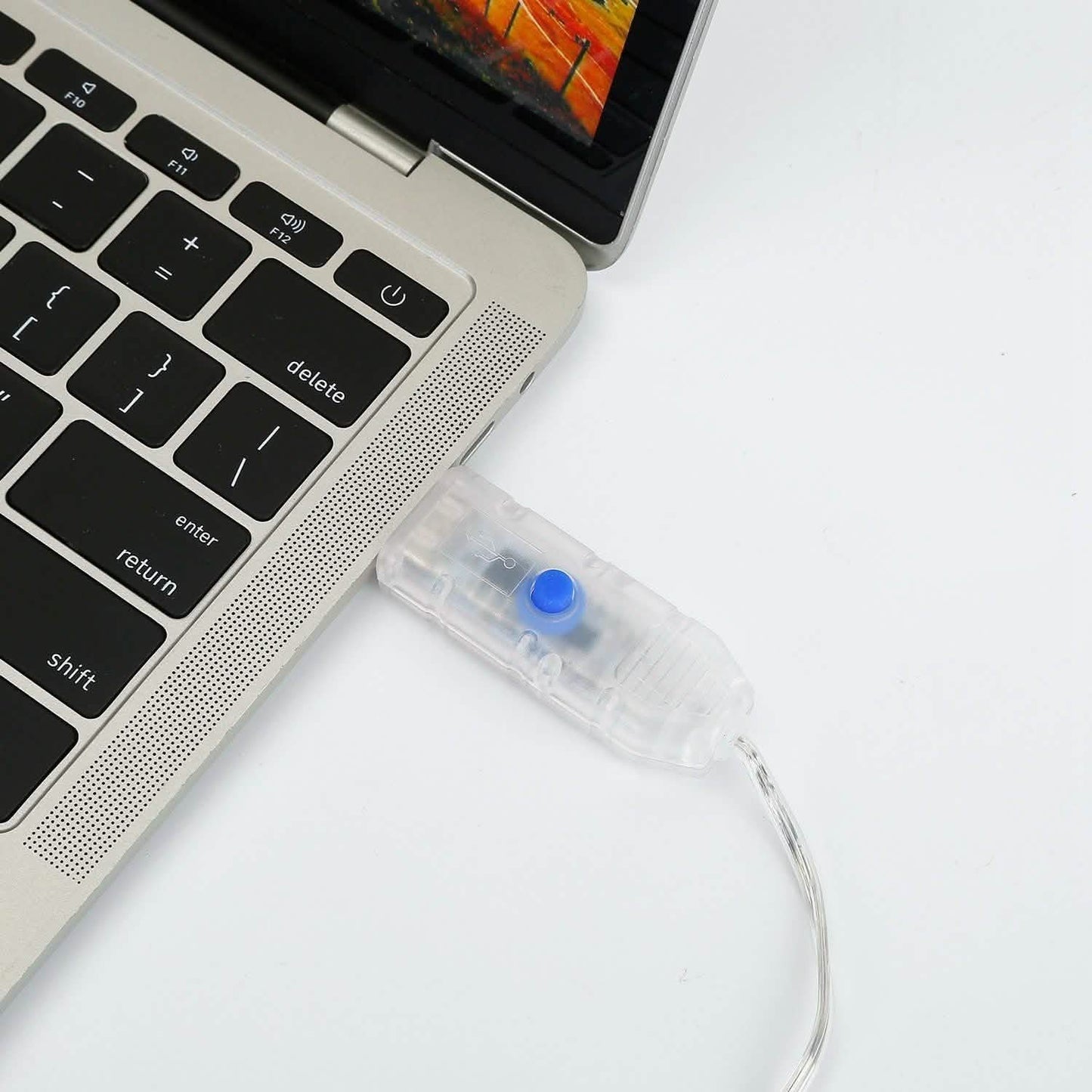 Butterfly Curtain String Lights USB Powered with 8 Modes 96 LED Remote Control DailySale