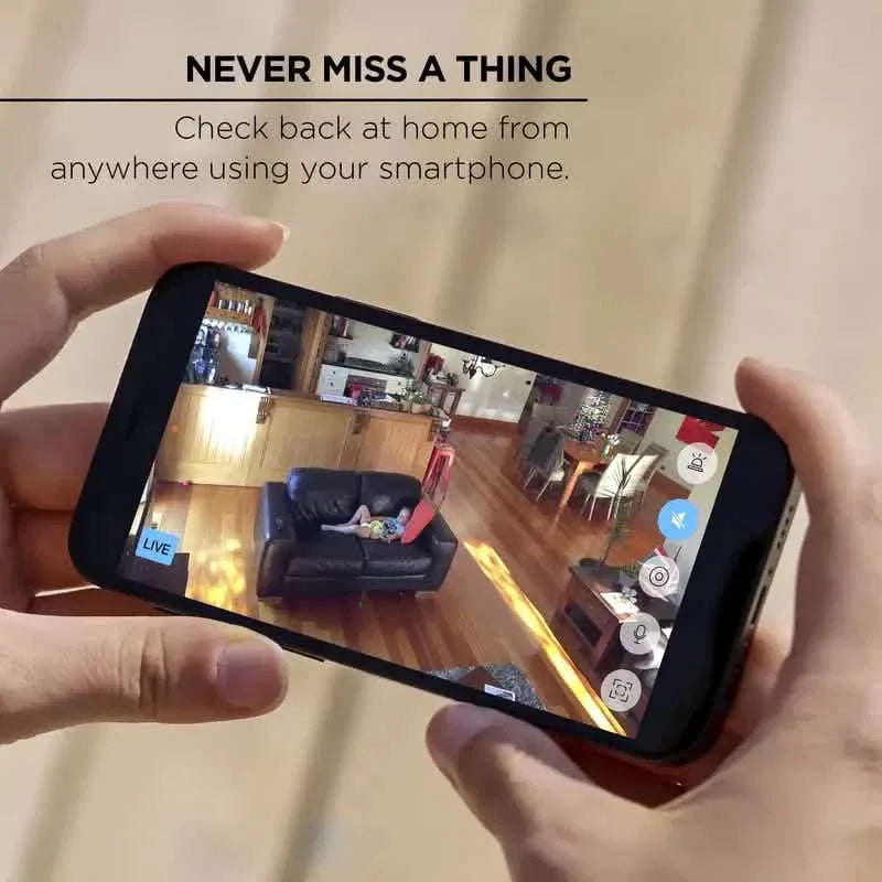 3MP Smart Home Security Camera – Night Vision, Two-Way Audio, Motion Detection, Alexa Compatible DailySale