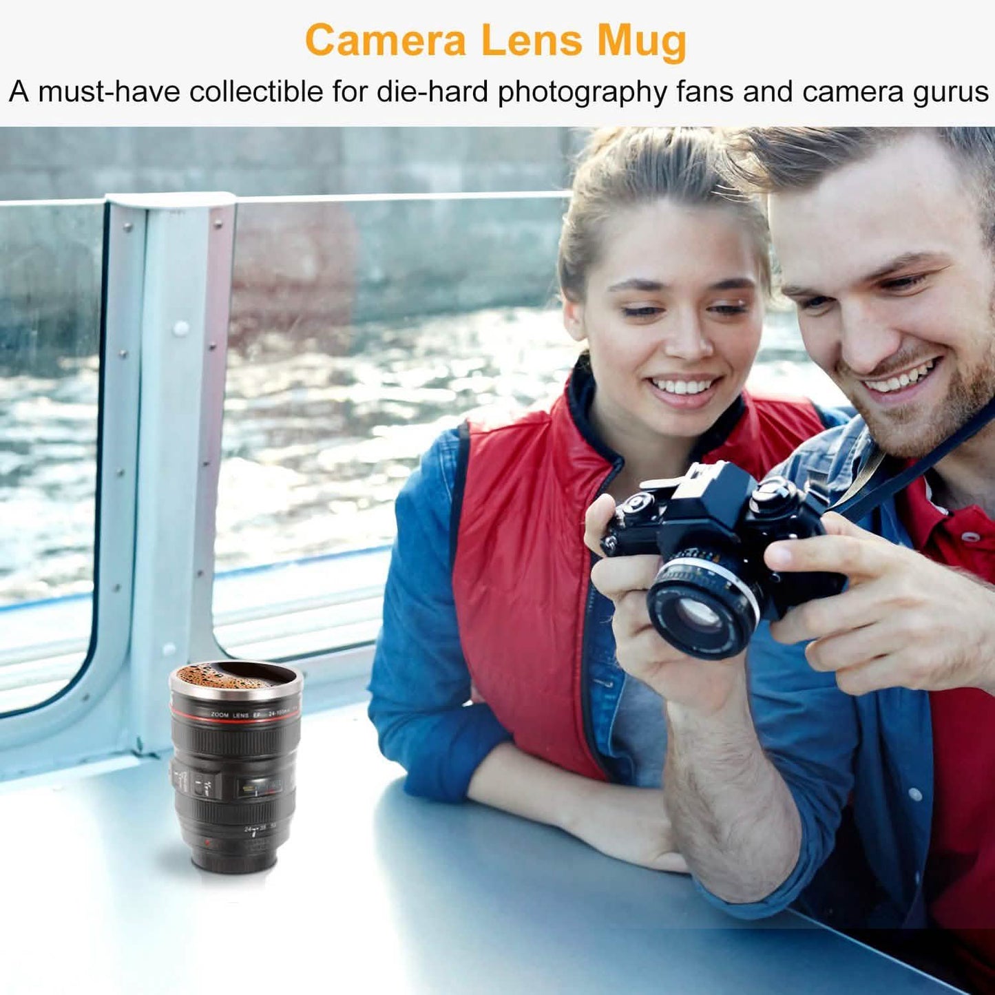 Camera Lens Coffee Mug Cup 13.6oz DailySale