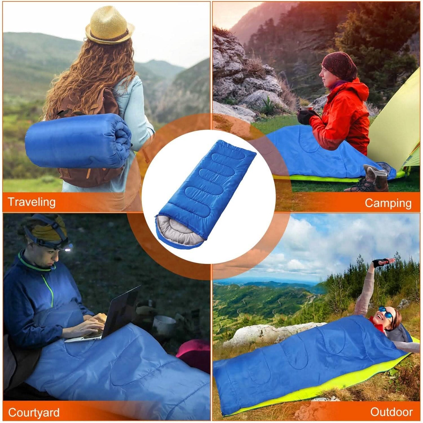 Camping Sleeping Bags for Adults DailySale